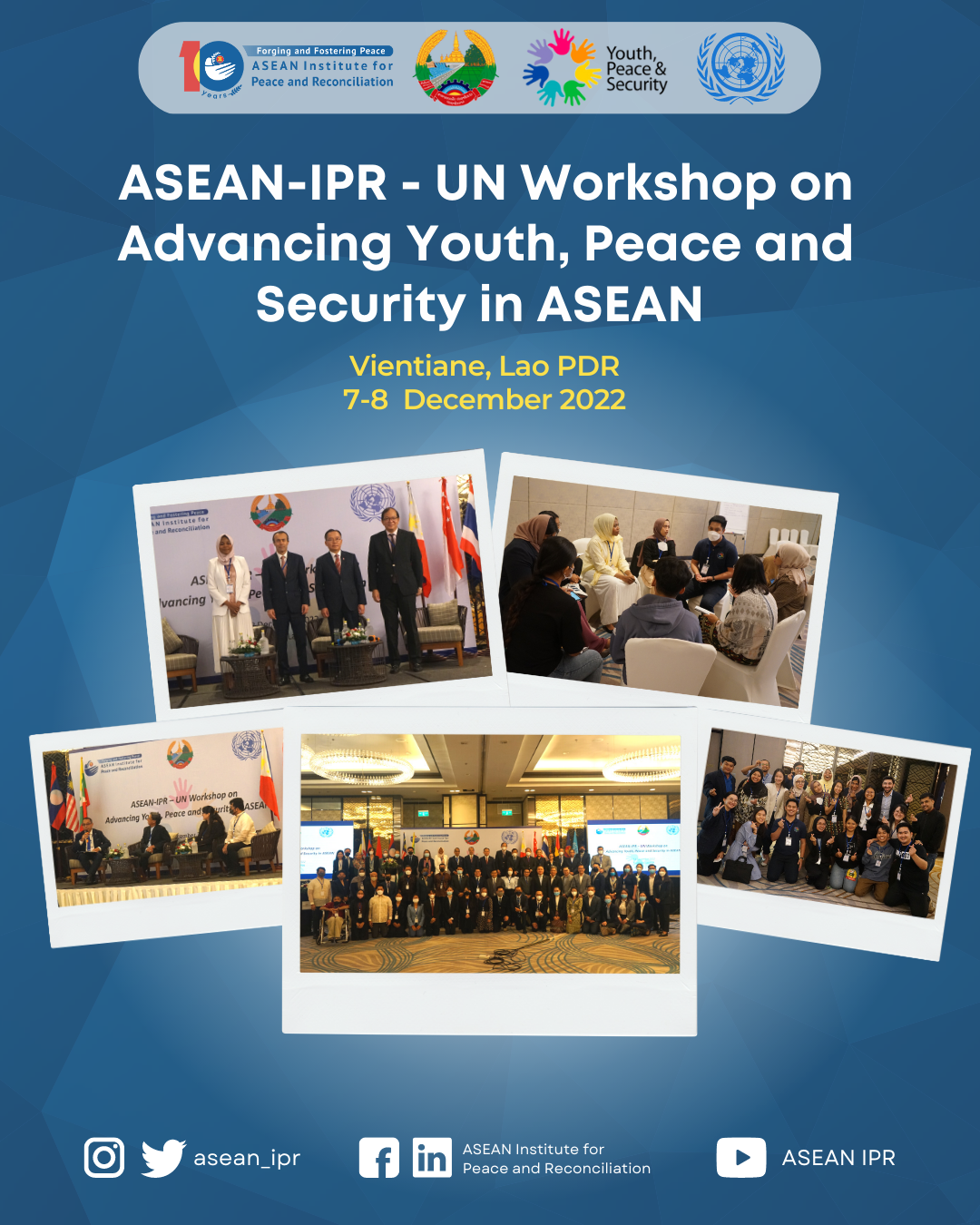 ASEAN-IPR - UN YPS Workshop Media Release