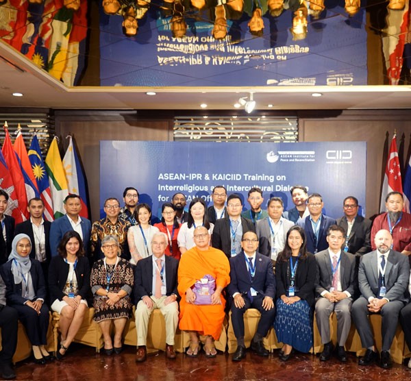 ASEAN-IPR & KAICIID Training on Interreligious & Intercultural Dialogue for ASEAN Officials