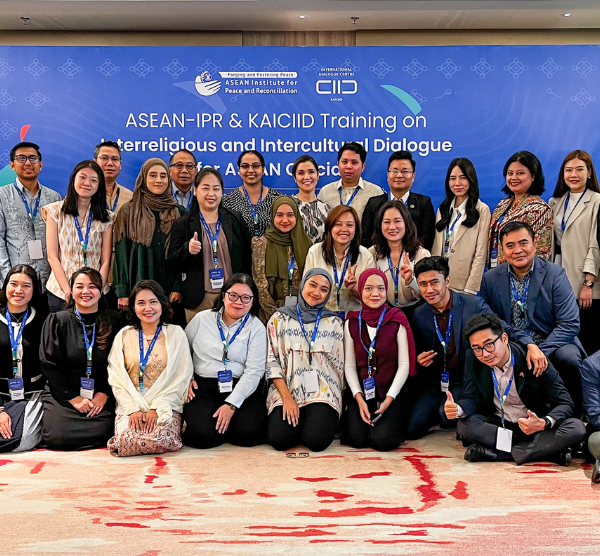 ASEAN-IPR & KAICIID Training on Interreligious and Intercultural Dialogue for ASEAN Officials