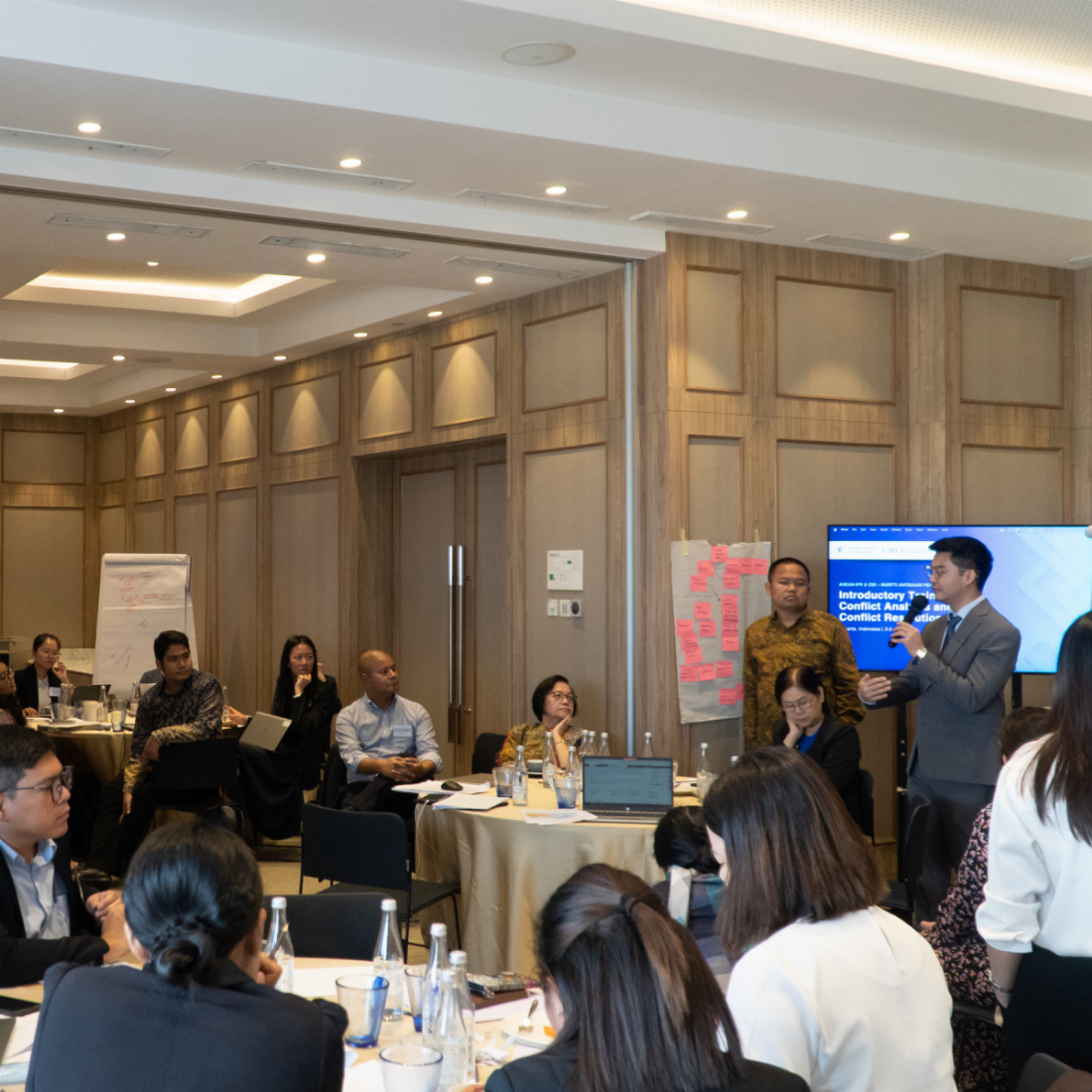ASEAN-IPR and CMI – Martti Ahtisaari Peace Foundation Introductory Training on Conflict Analysis and Conflict Resolution