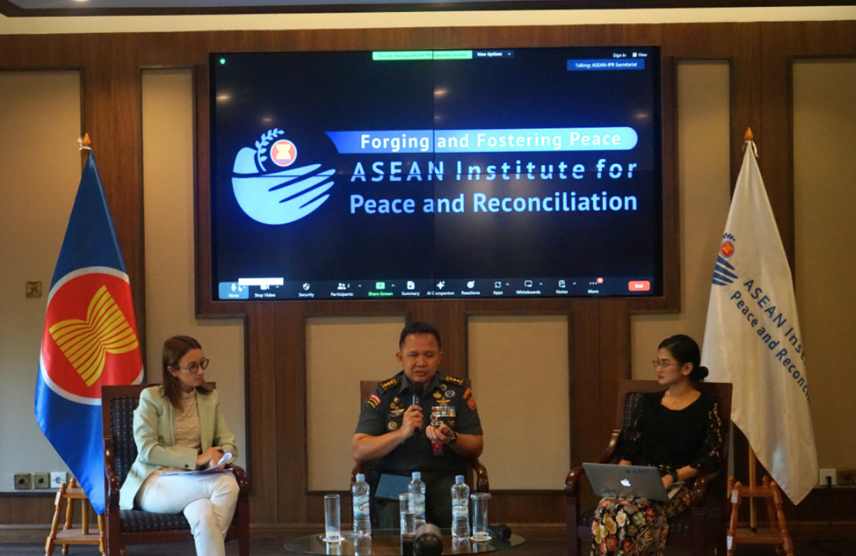 ASEAN-IPR Discussion Series 2023, Session 1:  Reducing Uncertainty and Building Trust to Mitigate Conflict: Confidence Building Measures in ASEAN