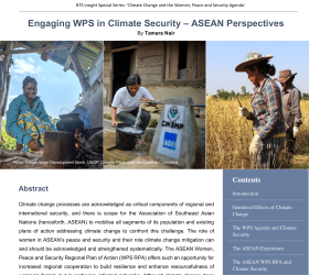 Engaging WPS in Climate Security